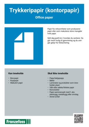 Trykkeripapir (kontorpapir)